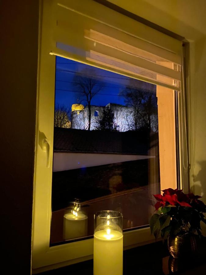 Zum Burgfraulein - Studio Mit Blick Auf Die Burg Burg Reuland Exteriér fotografie