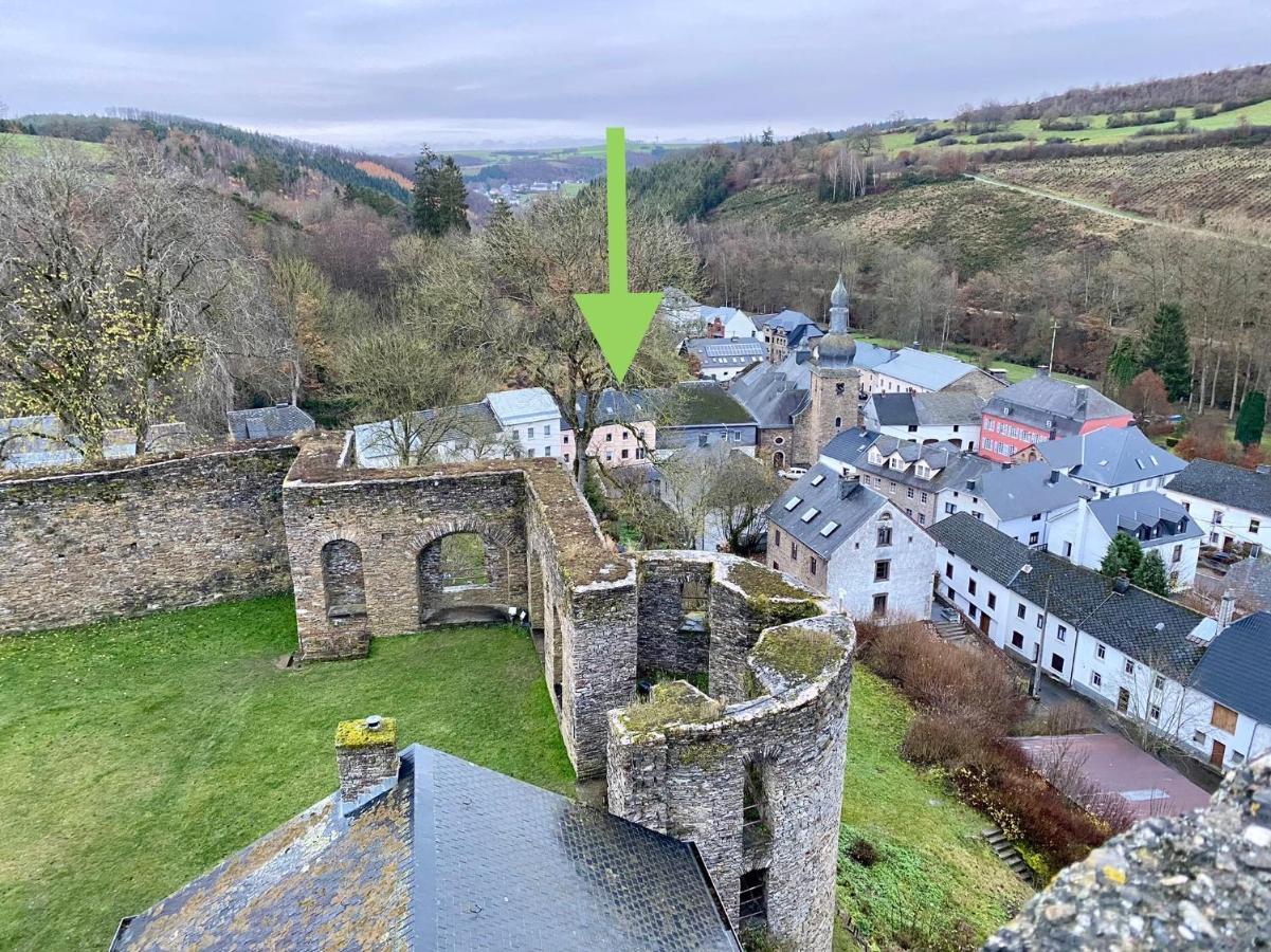 Zum Burgfraulein - Studio Mit Blick Auf Die Burg Burg Reuland Exteriér fotografie
